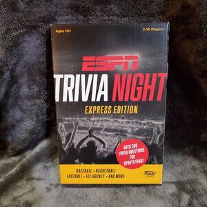 Funko Games ESPN Trivia Night Express Edition/ Trivia Game For 2-10 Players